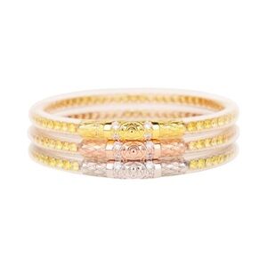Budhagirl Three Queens Bangles